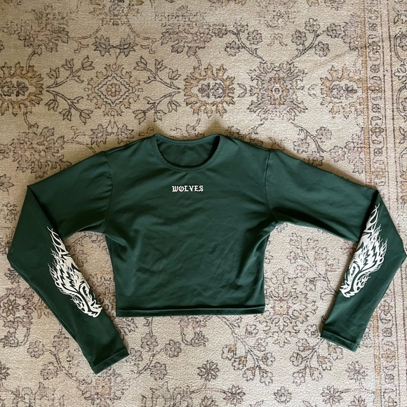 Darc Sport Tops - Darc Sport Cropped Long sleeve
